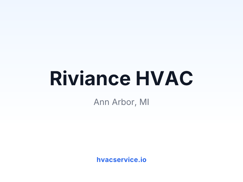 Riviance HVAC