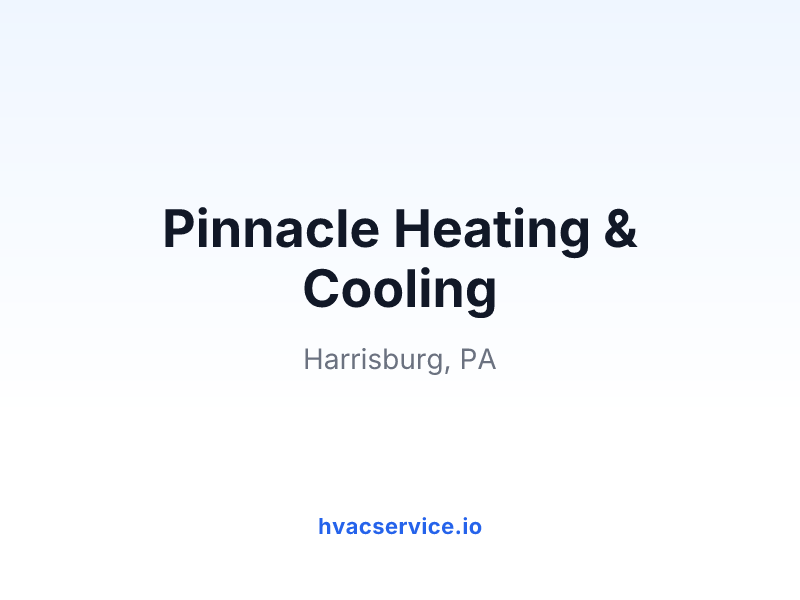 Pinnacle Heating & Cooling