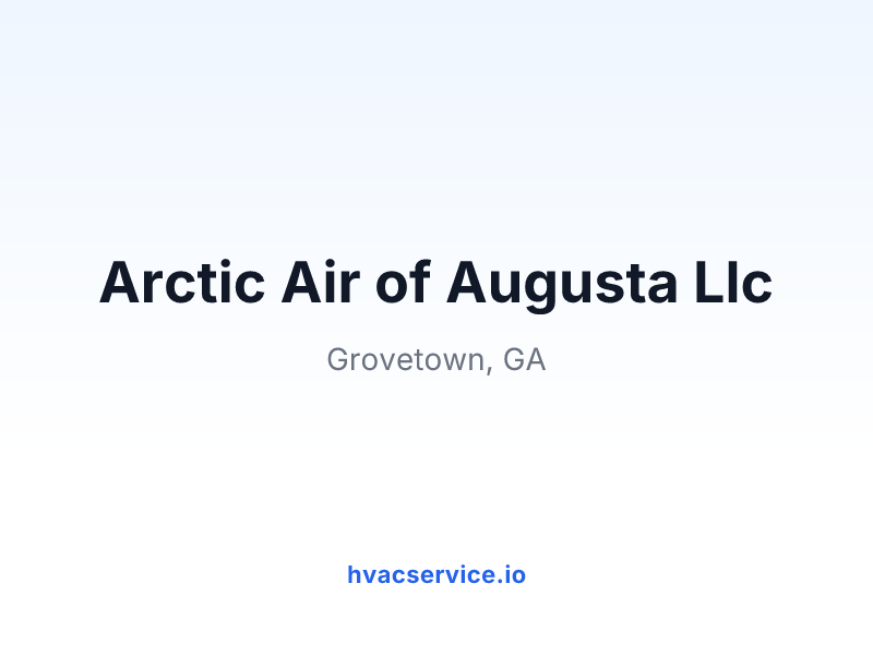 Arctic Air of Augusta Llc