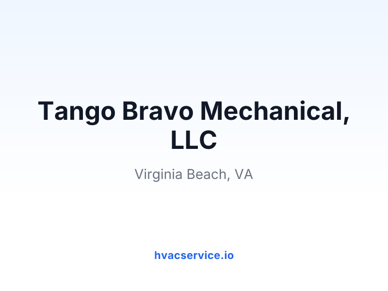 Tango Bravo Mechanical, LLC