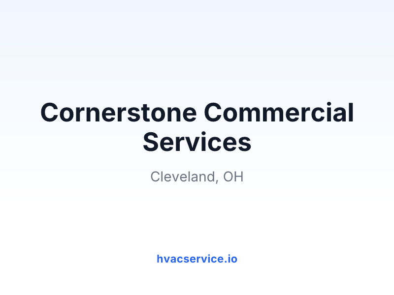 Cornerstone Commercial Services