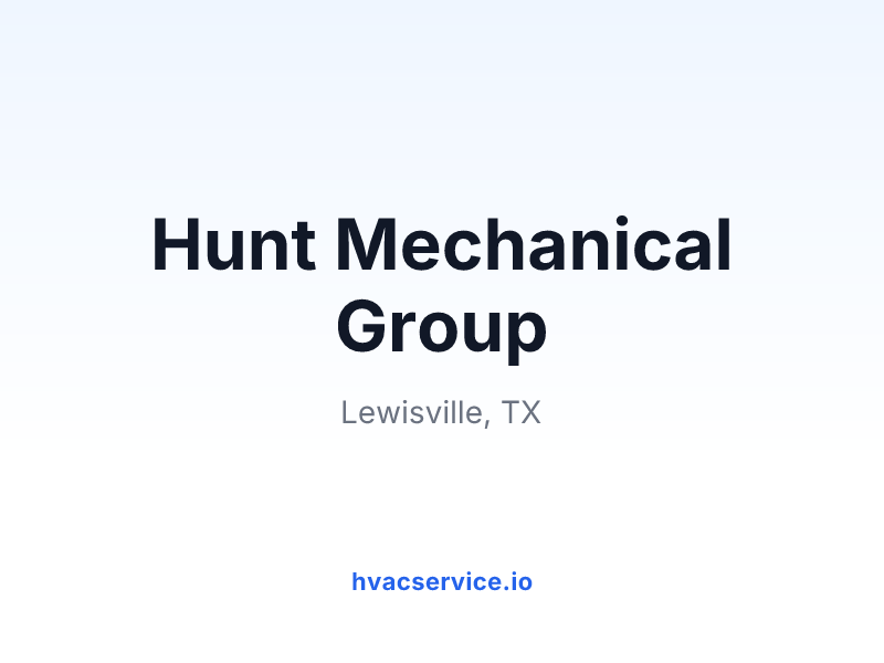 Hunt Mechanical Group
