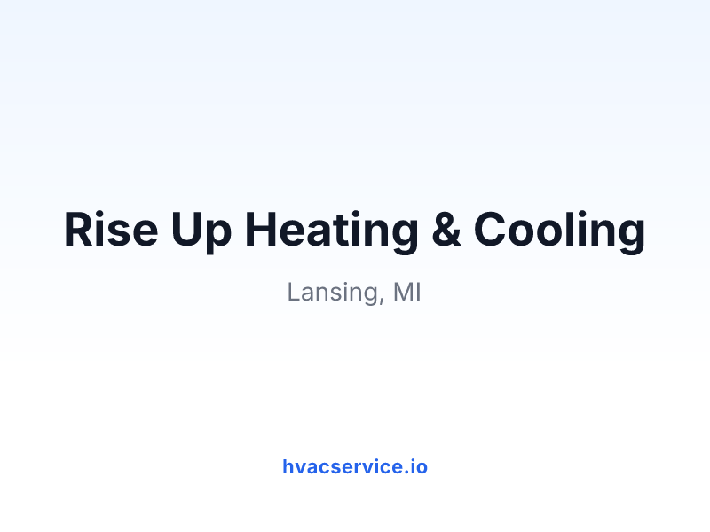 Rise Up Heating & Cooling
