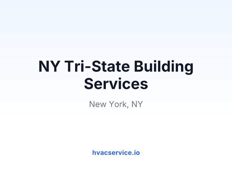 NY Tri-State Building Services