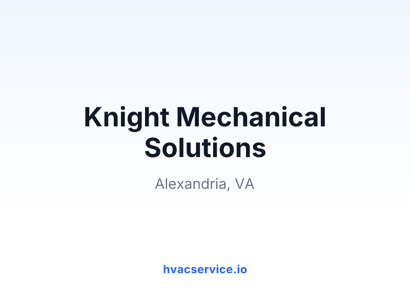 Knight Mechanical Solutions