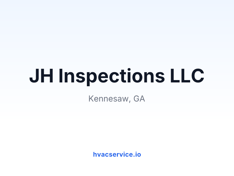 JH Inspections LLC