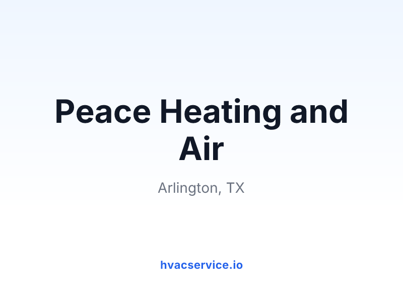 Peace Heating and Air