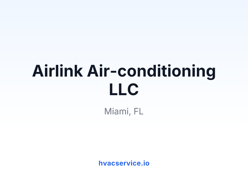 Airlink Air-conditioning LLC