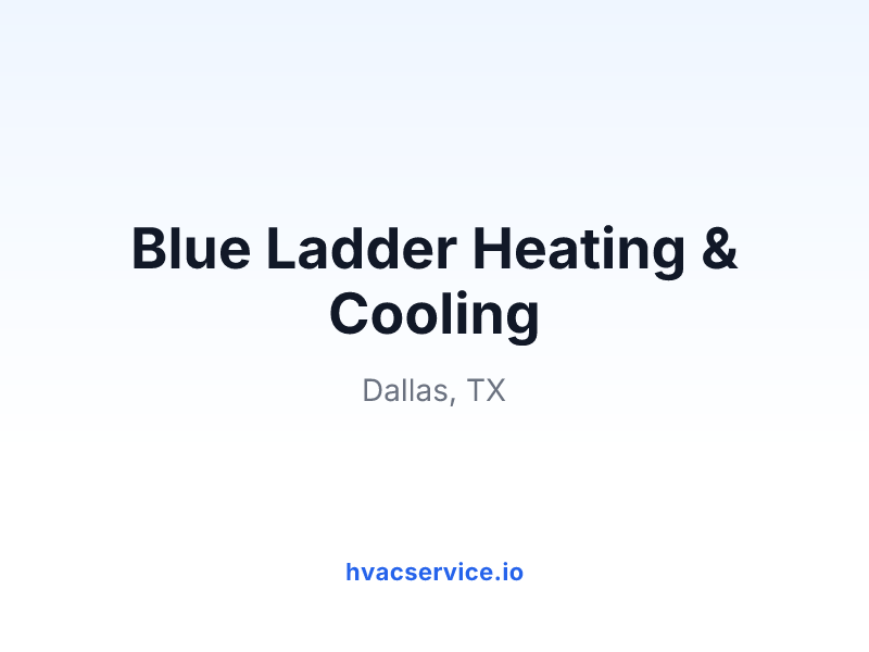 Blue Ladder Heating & Cooling