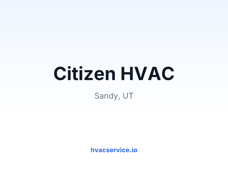 Citizen HVAC