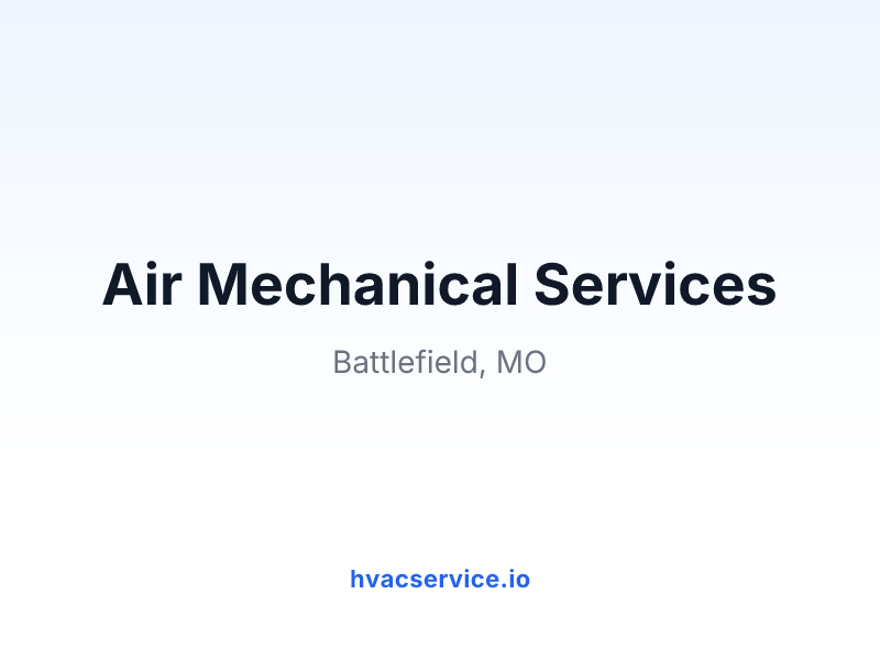 Air Mechanical Services
