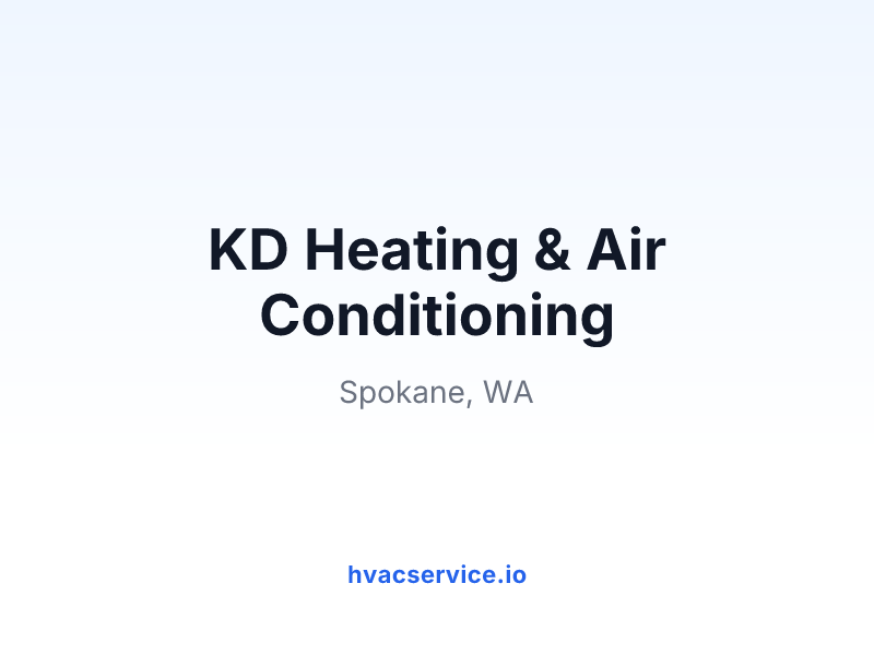 KD Heating & Air Conditioning LLC
