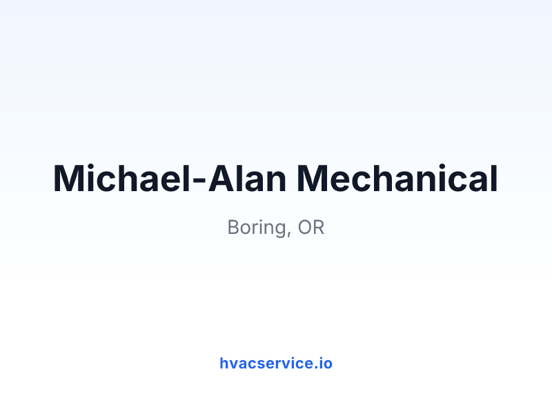 Michael-Alan Mechanical