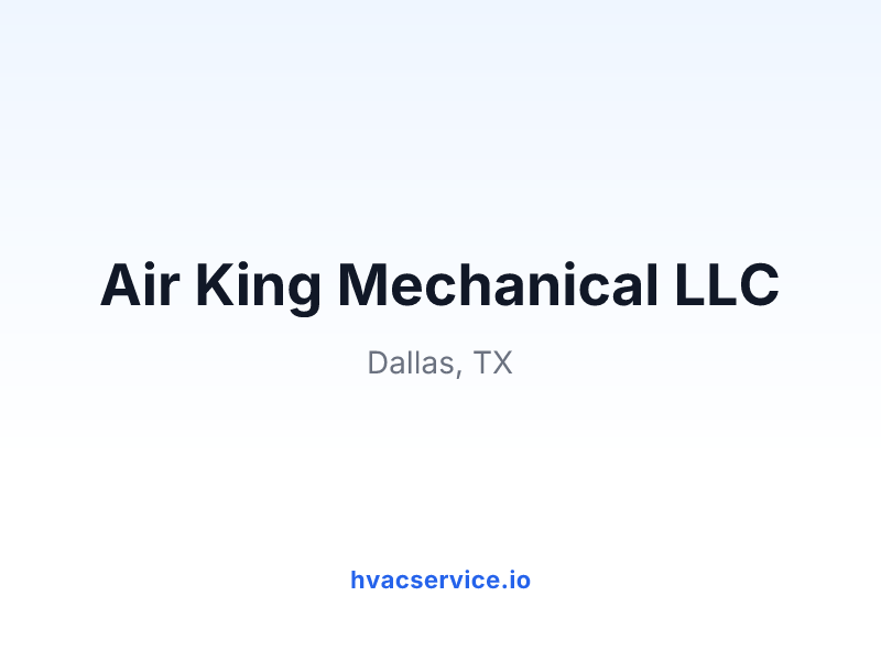 Air King Mechanical LLC