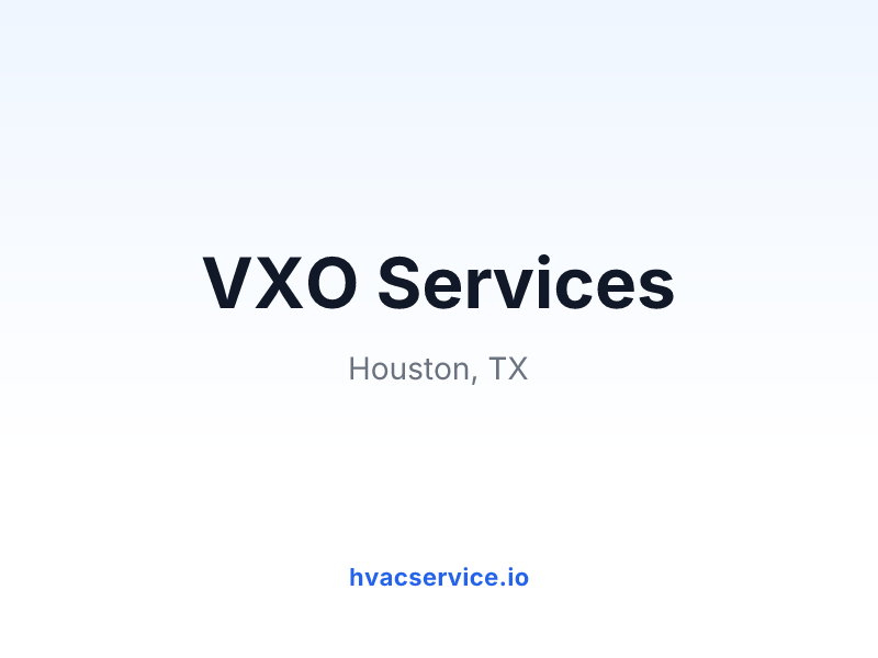 VXO Services