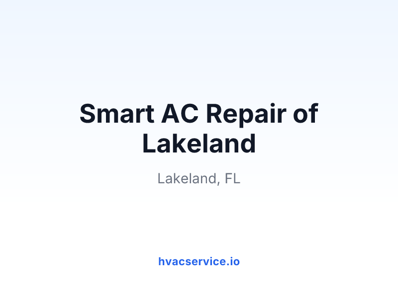 Smart AC Repair of Lakeland