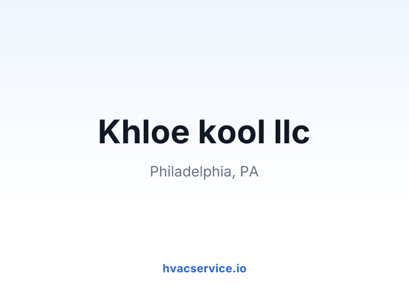 Khloe kool llc