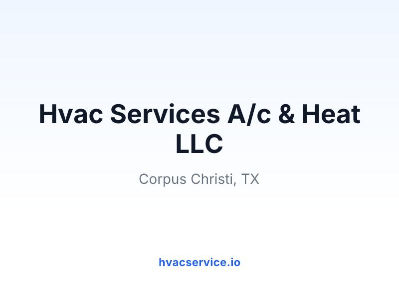 Hvac Services A/c & Heat LLC