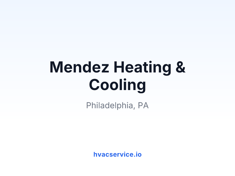 Mendez Heating & Cooling
