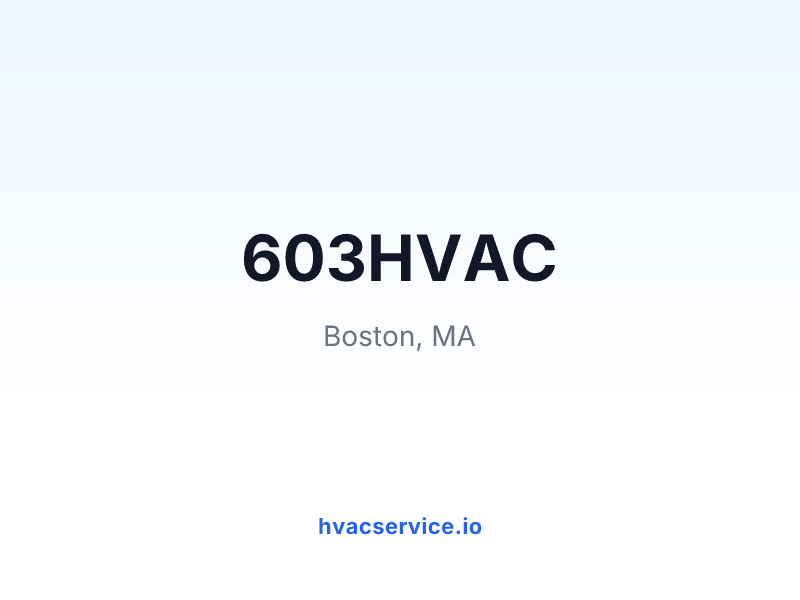 603HVAC
