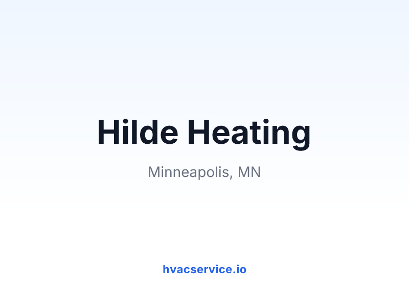 Hilde Heating