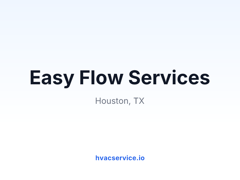 Easy Flow Services