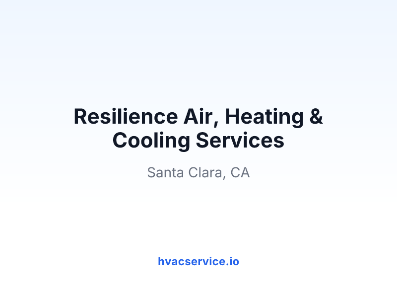 Resilience Air, Heating & Cooling Services