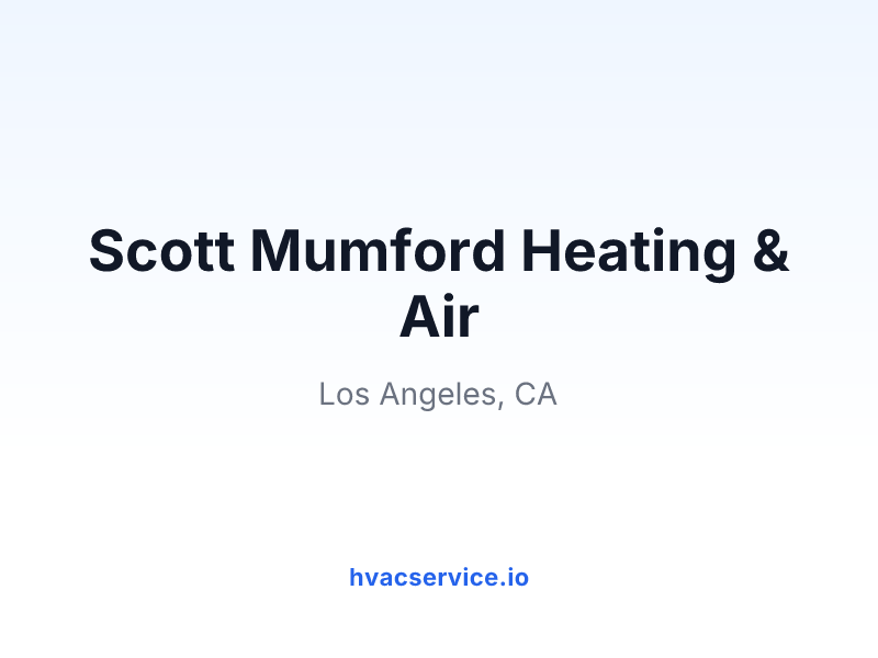 Scott Mumford Heating & Air