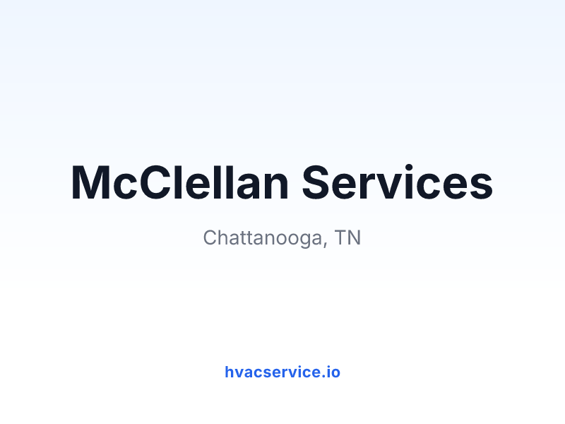 McClellan Services