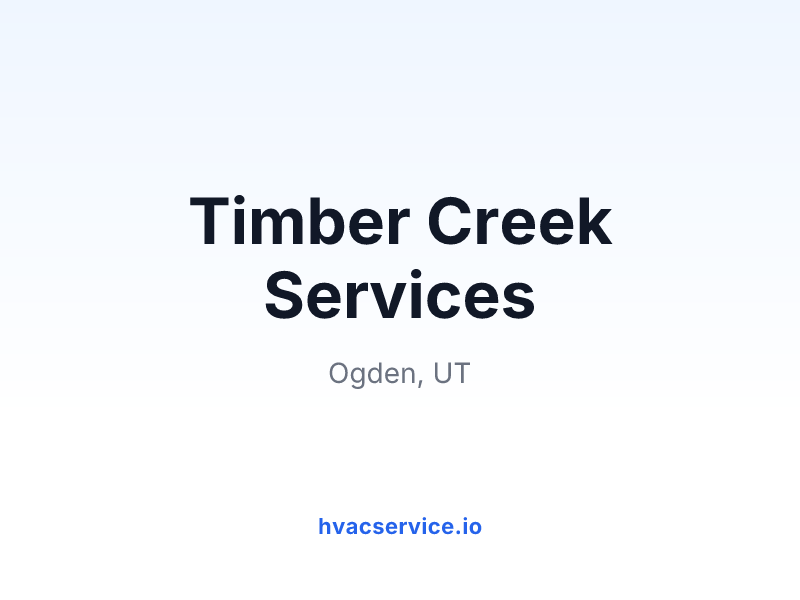 Timber Creek Services