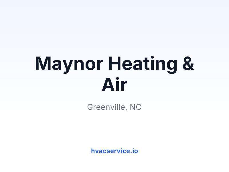 Maynor Heating & Air