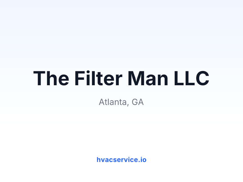 The Filter Man LLC