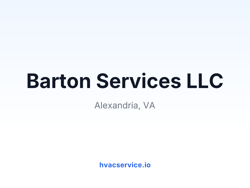 Barton Services LLC