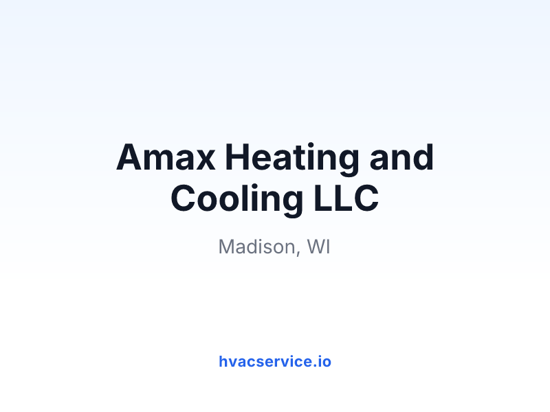 Amax Heating and Cooling LLC