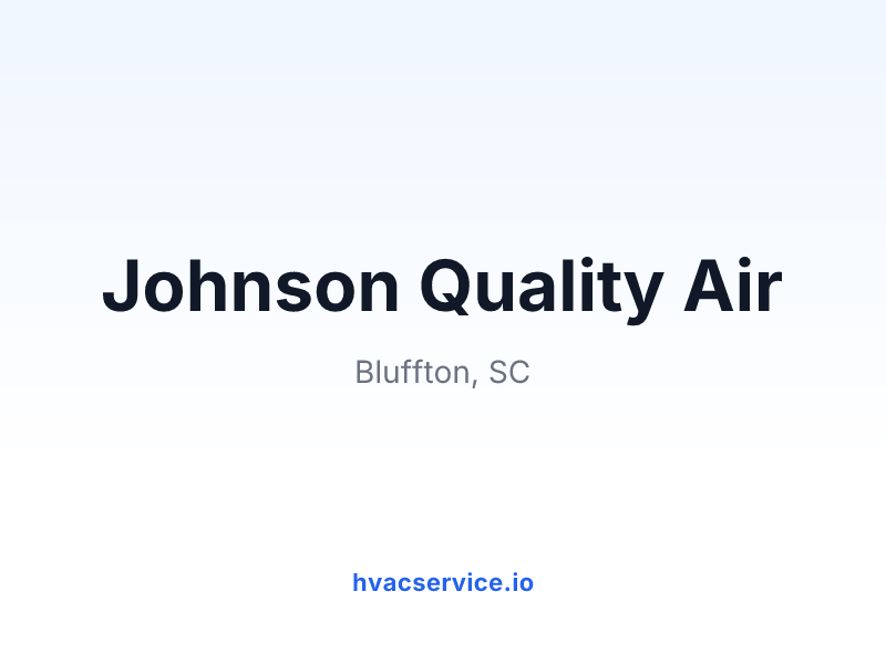 Johnson Quality Air
