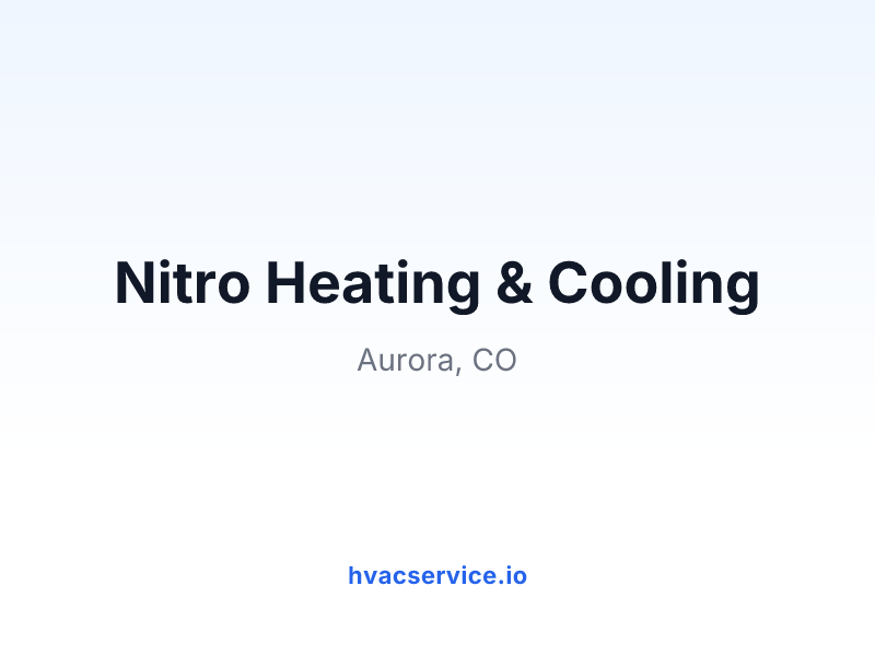 Nitro Heating & Cooling