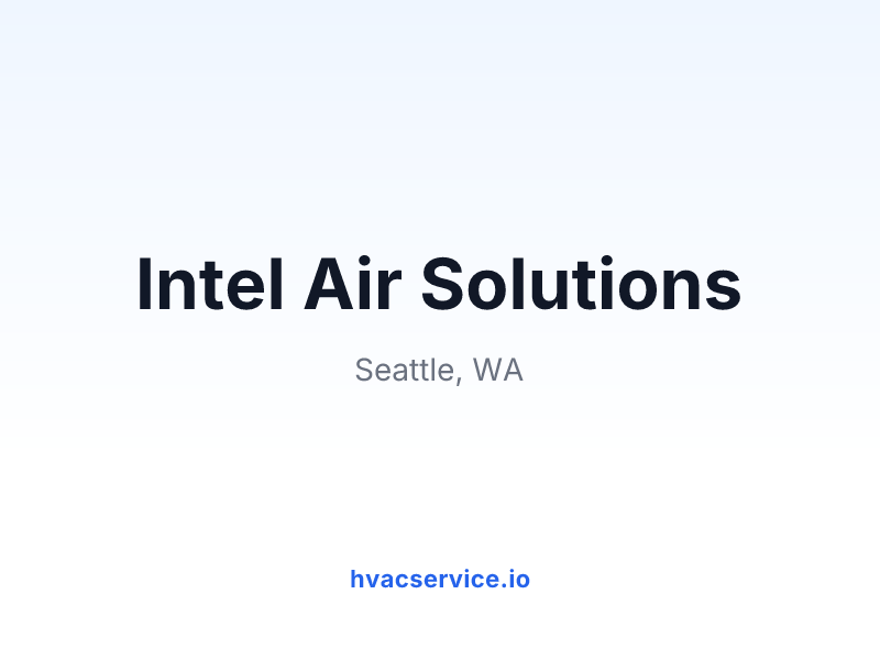 Intel Air Solutions