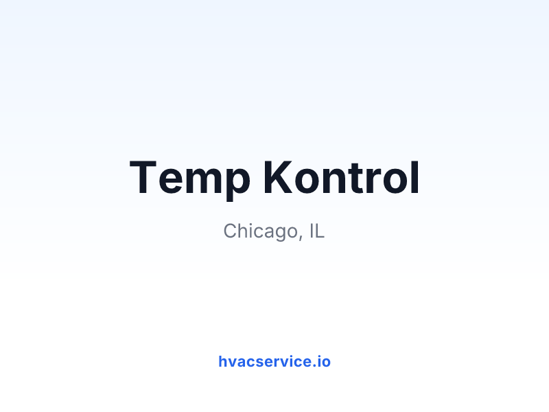 Temp Kontrol