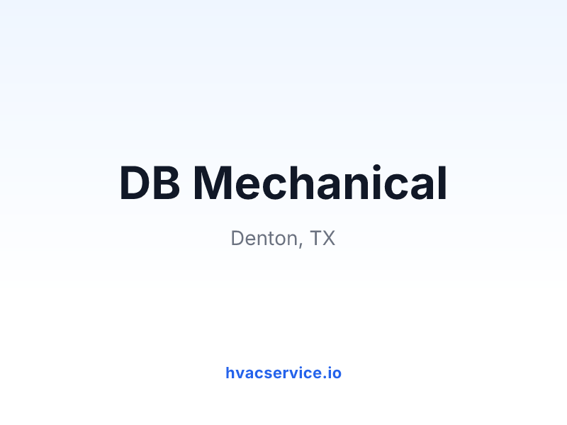 DB Mechanical