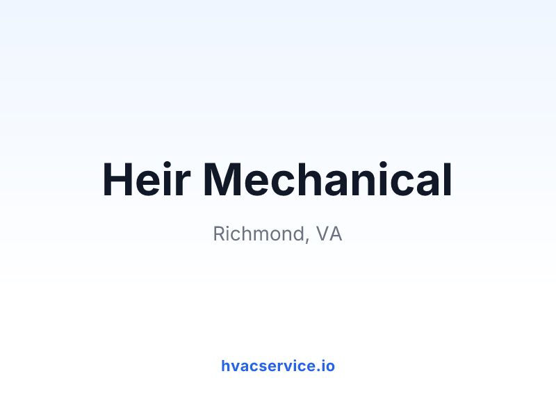 Heir Mechanical