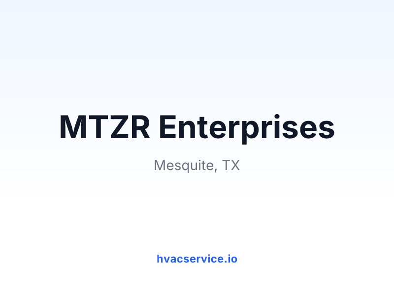 MTZR Enterprises
