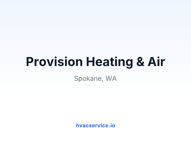 Provision Heating & Air