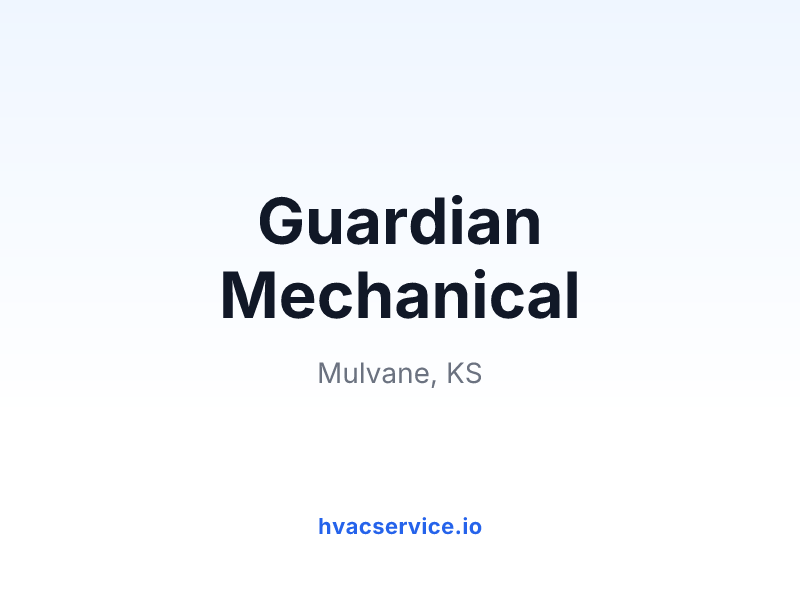 Guardian Mechanical