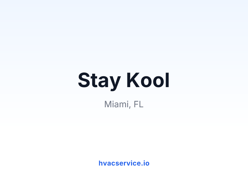 Stay Kool