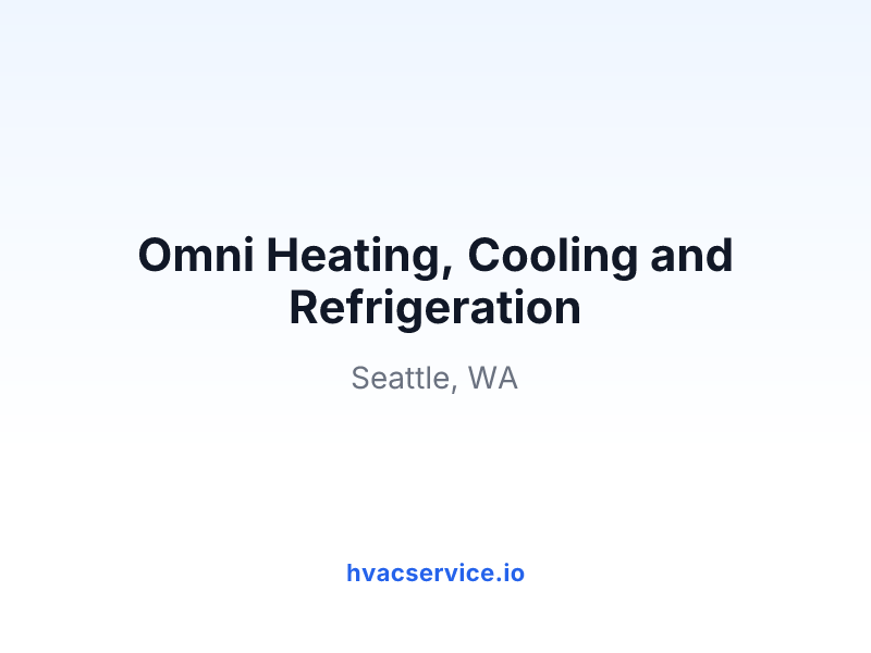 Omni Heating, Cooling and Refrigeration