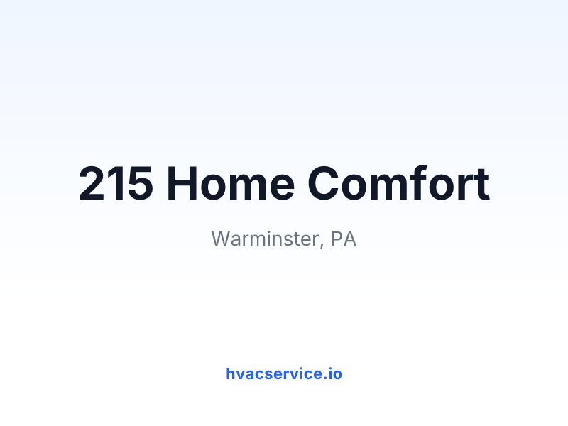 215 Home Comfort
