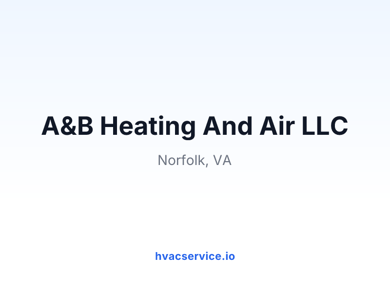 A&B Heating And Air LLC