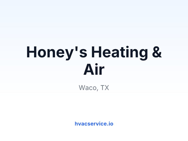 Honey's Heating & Air