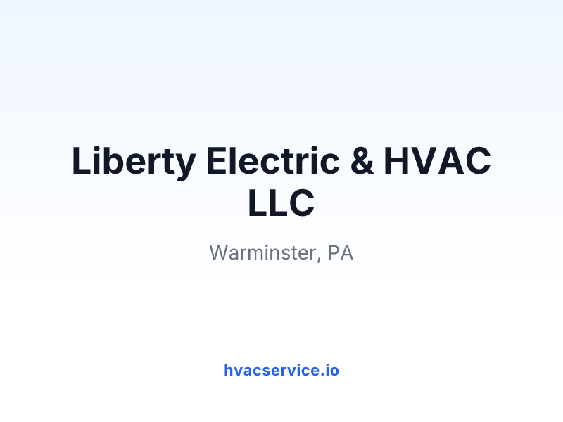 Liberty Electric & HVAC LLC