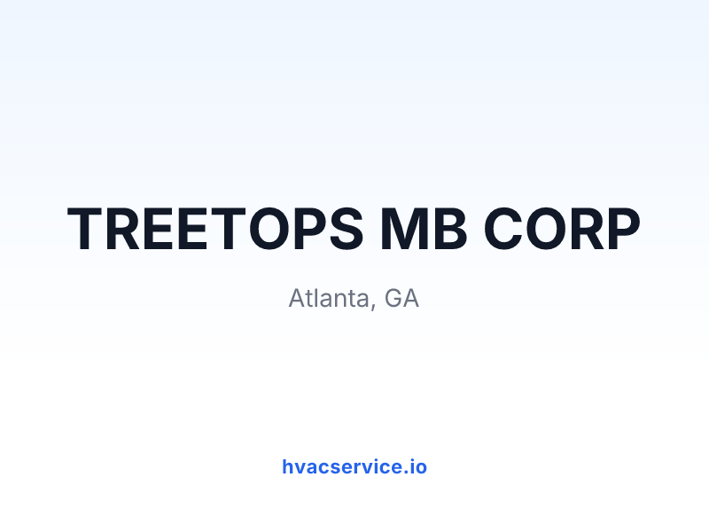 TREETOPS MB CORP